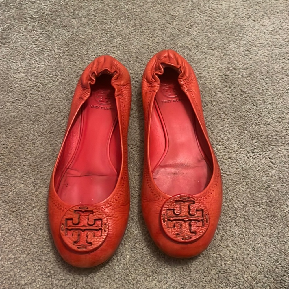 “Volcano” Tory Burch flats, size 8